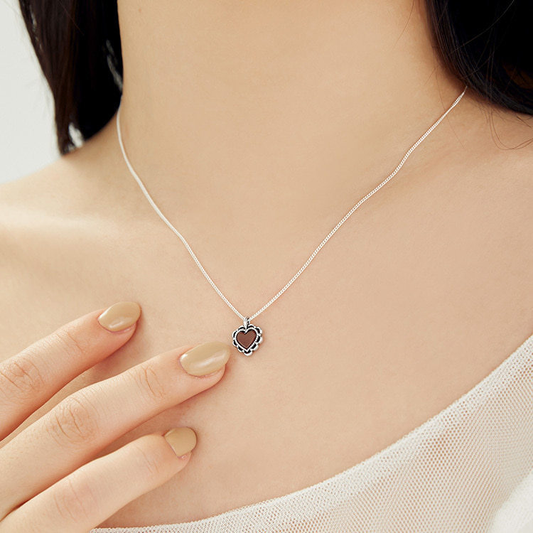 925 Silver Elska Gemstone Necklace