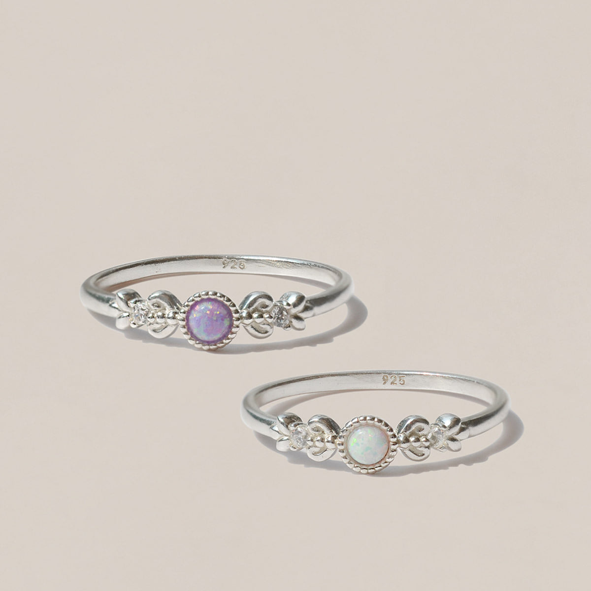 925 Silver Opal Berry Ring/ 오팔베리